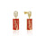Classic Can Crystal Drop Earrings - Gold