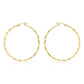 Round Hoop Earrings