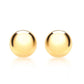 Gold Sphere Studs