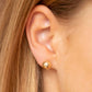 Gold Sphere Studs