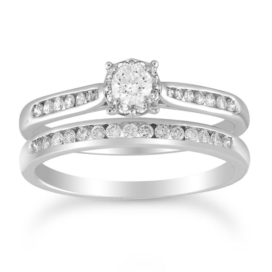 Diamond Bridal Set