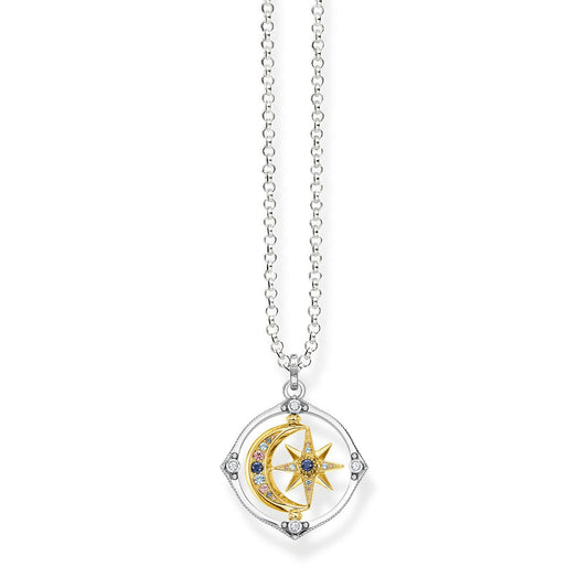 Necklace Star & Moon