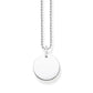 Necklace Disc Silver