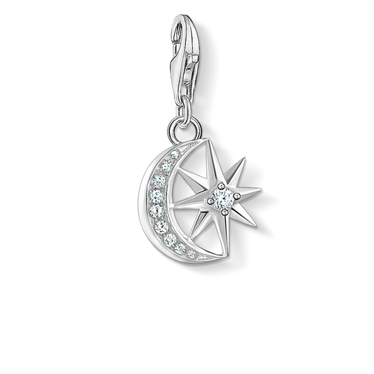 Charm Pendant Star & Moon