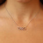Infinity Diamond Necklace