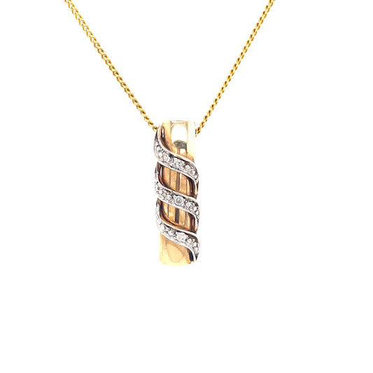 Diamond pendant